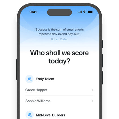 Member selection interface