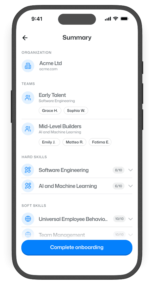 And you are done! screen